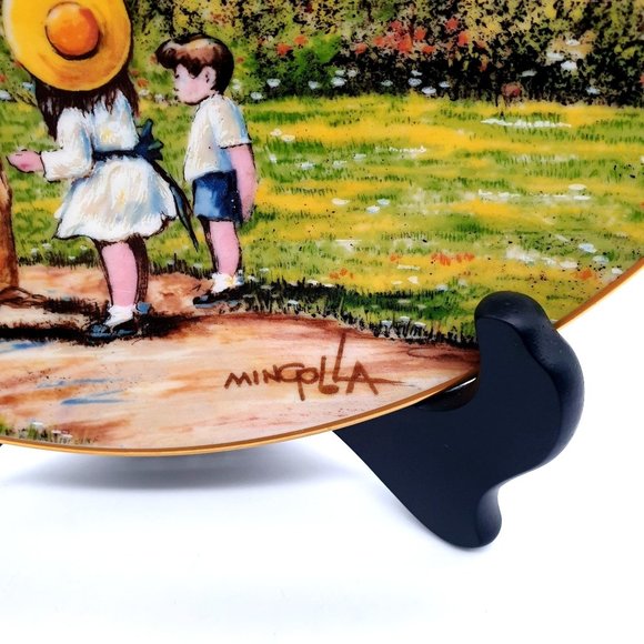 The Balloon Man Artist Plate By Dominic Mingolla Calhouns Collector Society 1979 - Picture 2 of 8